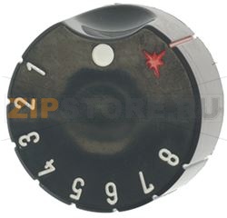 BLACK KNOB ø 50 mm 1-2-3-4-5-6-7-8 