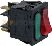 КРАСНЫЙ ДВУХПОЛЮСНЫЙ ПЕРЕКЛЮЧАТЕЛЬ 16А 250В