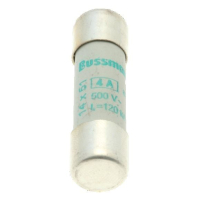 Предохранитель, 4 A, AC 500 В, 120 кА, 14x51 мм, aM, IEC Eaton CYL FUSE >STR >14x51 4A GG 500V
