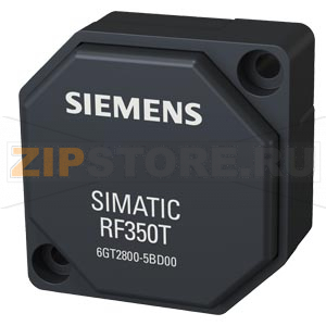 SIMATIC RF300 ТРАНСПОНДЕР RF350T 32 KB FRAM, ОТ -25 ДО +85 ГРАД. ЦЕЛЬСИЯ, IP 68, 50 X 50 X 20 MM ВКЛ. МОНТАЖНУЮ РАМКУ Siemens 6GT2800-5BD00 
