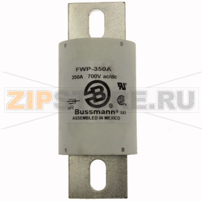 Предохранитель, 350 A, AC 700 В, DC 700 В, 200 кА, 51x130 мм, UL Eaton BUSS HIGH SPEED FUSE 