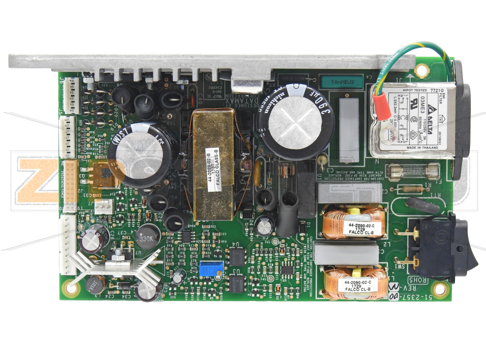 Блок питания Datamax M-4308 Mark II Источник питания принтера Datamax M-4308 Mark IIЗапчасть на сборочном чертеже под номером: 2Название запчасти Datamax на английском языке: Board, Power Supply 