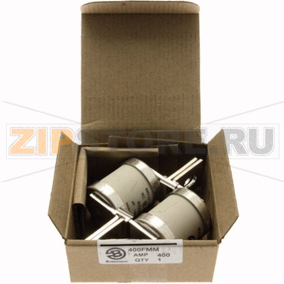 Предохранитель, 400 A, AC 690 В, 200 кА, BS88, 83x113 мм, aR, BS Eaton 400A 690V AC TYPE T FUSE 