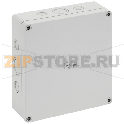 Корпус 182x180x63 мм, материал: полистирол, серый, 1 шт Spelsberg TK PS 1818-6F-m 