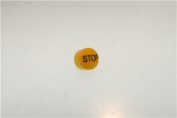 TASTO D16 TONDO GIALLO STOP (122781)
