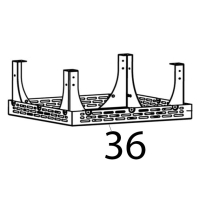 Bottom housing Bartscher RT-78B-8