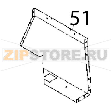 S/camino pos. Angelo Po 1G1FA0G S/camino pos. Angelo Po 1G1FA0GЗапчасть на деталировке под номером: 51