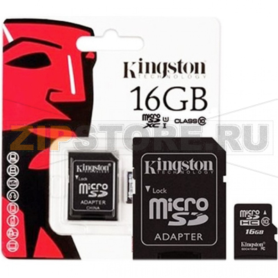 Карта памяти 16 Гб Kingston SDCG-16GBSP 