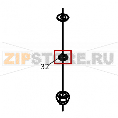 Arandela muelle A-5 Fagor FI-160 Arandela muelle A-5 Fagor FI-160Запчасть на деталировке под номером: 32Название запчасти Fagor на английском языке: Arandela muelle A-5 FI-160.