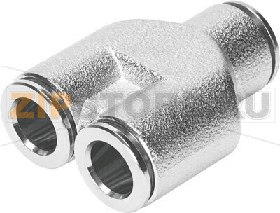 Фитинг Y-образный Festo NPQM-Y-Q8-Q6-P10 