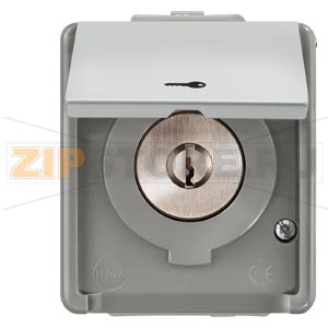 DELTA FLACHE ВЫКЛЮЧАТЕЛЬ ЖАЛЮЗИ 16А 250В НАВЕСНОГО МОНТАЖА IP44 С ЗАЩИТОЙ ОТ БРЫЗГ ДЛЯ ВКЛ/ВЫКЛ ИЗ 2-Х МЕСТ 1 КЛАВИША 1-ПОЛЮСНЫЙ Siemens 5TA7651 