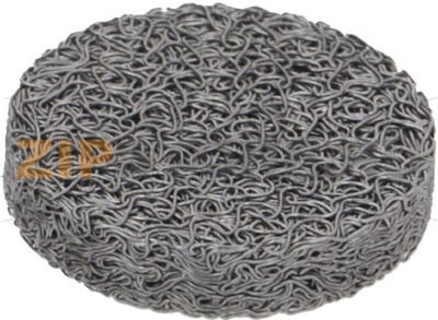 FILTER ROUND D15 H3 ST./STEEL AISI 304 