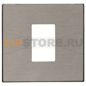 Накладка однопостовая, сталь ABB 2858.40 