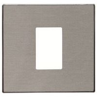 Накладка однопостовая, сталь ABB 2858.40