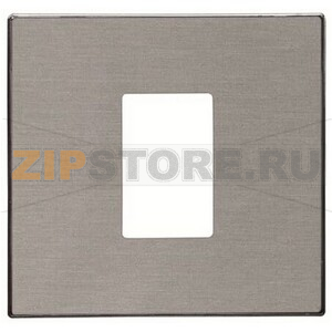 Накладка однопостовая, сталь ABB 2858.40 