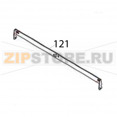 Convert plate Sato SG112-ex Convert plate Sato SG112-exЗапчасть на деталировке под номером: 121Название запчасти на английском языке: Convert plate Sato SG112-ex.