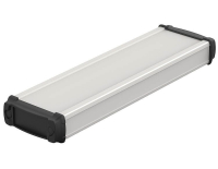 Корпус закрытый, 57.5x22x200 мм, с пластмассовыми крышками Bopla ELP 620-0200 D