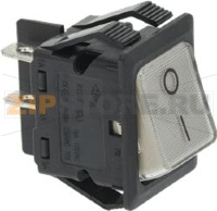 ПЕРЕКЛЮЧАТЕЛЬ ДВУХПОЛЮСНОЙ БЕЛЫЙ 16A 250V