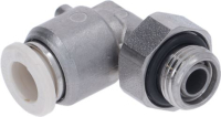 METAL QUICK CONN. ELBOW FITTING D.6 1/8M