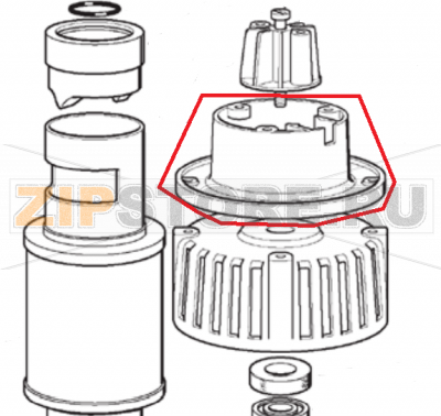 Kunststoffgehause Scotsman AF 200   Kunststoffgehause Scotsman AF 200Запчасть на 