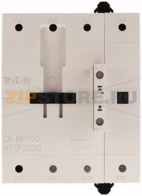 Контактор 200А, 4 полюса, 24-27В (DC), категория применения AC1 Eaton DILMP200(RDC24) 
