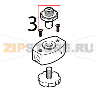 Rinse pin Silanos N700 PS Rinse pin Silanos N700 PSЗапчасть на деталировке под номером: 3
