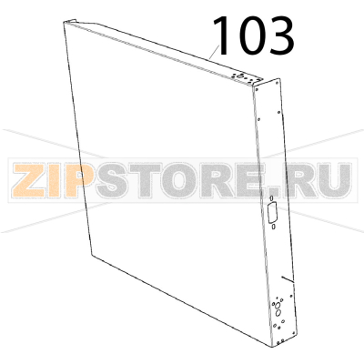 External left side Unox XVC 205E External left side Unox XVC 205EЗапчасть на деталировке под номером: 103