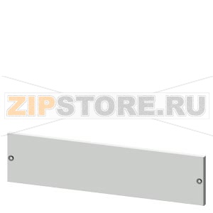 SIVACON S4 Base compartment cover Degree of protection IP40 Height 200 mm Width 800 mm Siemens 8PQ2020-8BA17 