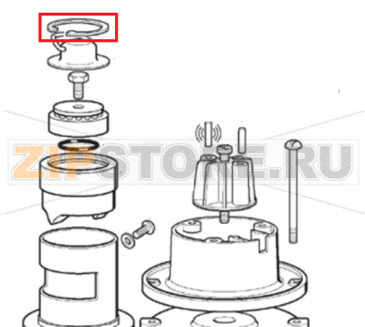 Ring von s.n. 03995 Scotsman AF 200   Ring von s.n. 03995 Scotsman AF 200Запчасть на 