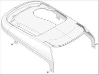 ВЕРХНЯЯ КРЫШКА SOUL 2 — ЦВЕТ БЕЛЫЙ