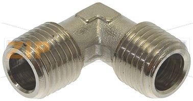 RACCORDO A L ø 1/4M-1/4M NICHELATO 