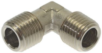 RACCORDO A L ø 1/4M-1/4M NICHELATO