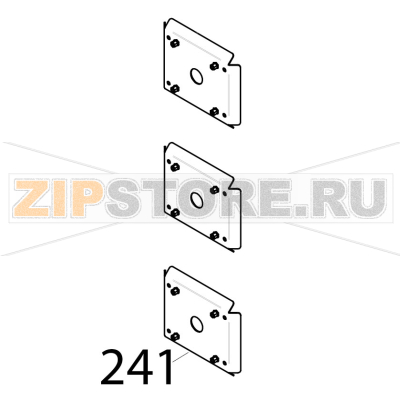 Motor support Piron P920RXS Motor support Piron P920RXSЗапчасть на деталировке под номером: 241