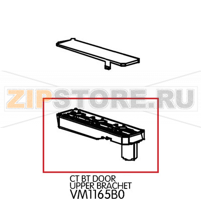 Ct Bt door upper brachet Unox XB 893 Ct Bt door upper brachet Unox XB 893Запчасть на деталировке под номером: 121Название запчасти на английском языке: Ct Bt door upper brachet Unox XB 893
