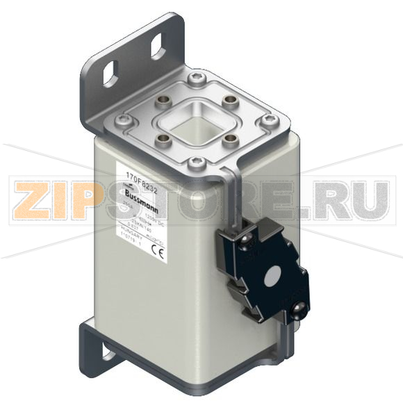 Предохранитель, 250 A, DC 1200 В, 100 кА, size 2, 65x90x165 мм, aR, IEC Eaton FUSE 250A 1200V 2 