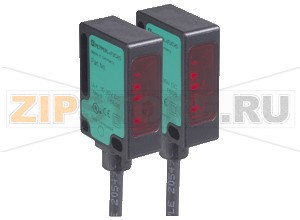 Датчик сквозного луча Thru-beam sensor M8/MV8/76a/103/115b Pepperl+Fuchs Описание оборудованияThru-beam sensor for basic applications, miniature design, 4.5&nbspm detection range, red light, dark on, PNP output, test input, fixed cable with M12 plug