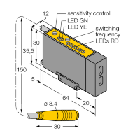 Датчик фотоэлектрический Turck D12SP6FPHQ