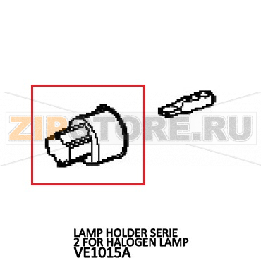 Lamp holder serie 2 for halogen lamp Unox XV 593 Lamp holder serie 2 for halogen lamp Unox XV 593Запчасть на деталировке под номером: 65Название запчасти на английском языке: Lamp holder serie 2 for halogen lamp Unox XV 593