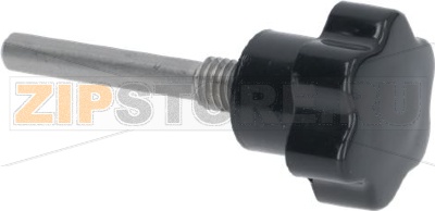 ЧЁРНАЯ БОКОВАЯ РУЧКА СО ШТИФТОМ Ø 25 ММ 