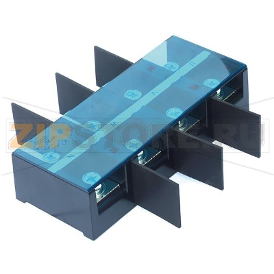 Клемма открытая, сильноточная, черная CHIKU RTC 300-4P 