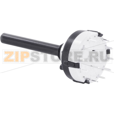 Переключатель поворотный 0.35 А, 3x60°, 6 позиций TRU Components TC-DS2X6P 