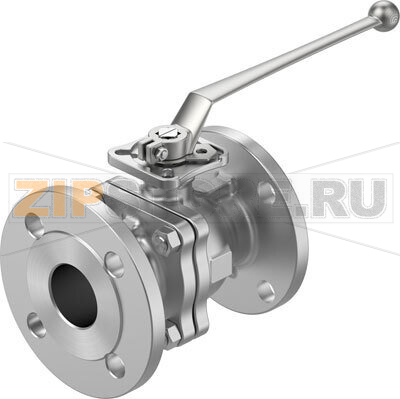 Кран шаровой Festo VZBF-2-P1-20-D-2-F0507-M-V15V15 