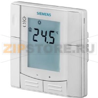 RDD310/EH - Комнатные термостаты для полуутопленного монтажа Siemens RDD310/EH