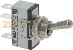 ОДНОПОЛЮСНЫЙ РЫЧАЖНОЙ ВЫКЛЮЧАТЕЛЬ 15А 250В 