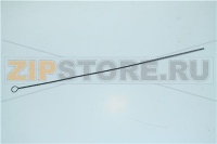 Zylinderbuerste Nylon   4mm Gesamtlaenge