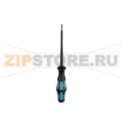 Инструмент для затягивания/отжима клемм ST Phoenix Contact SZS 0,6X3,5 изолированный, возможно использование в качестве шлицевой отвертки, размер: 0,6 x 3,5 x 100 мм, 2-компонентная ручка, защита от скатывания.Минимальный заказ: 10 шт.Упаковка: 10 шт.