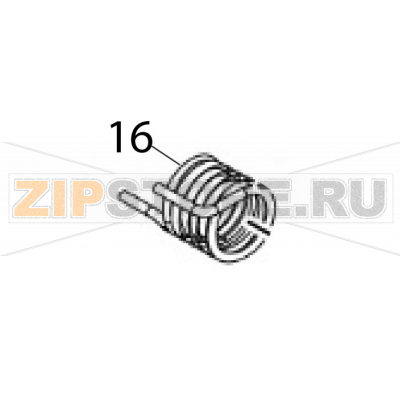 Spring L cover open Sato CT408LX TT Spring L cover open Sato CT408LX TTЗапчасть на деталировке под номером: 16Название запчасти на английском языке: Spring L cover open Sato CT408LX TT.