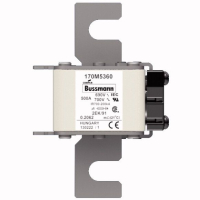 Предохранитель, 500 A, AC 690 В, 200 кА, size 2, 61x77x126 мм, aR, IEC UL Eaton FUSE 500A 690V