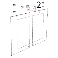 Guarzione lamierino ferritico Unox XL 413