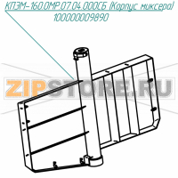 Корпус миксера Abat КПЭМ-160-ОМР